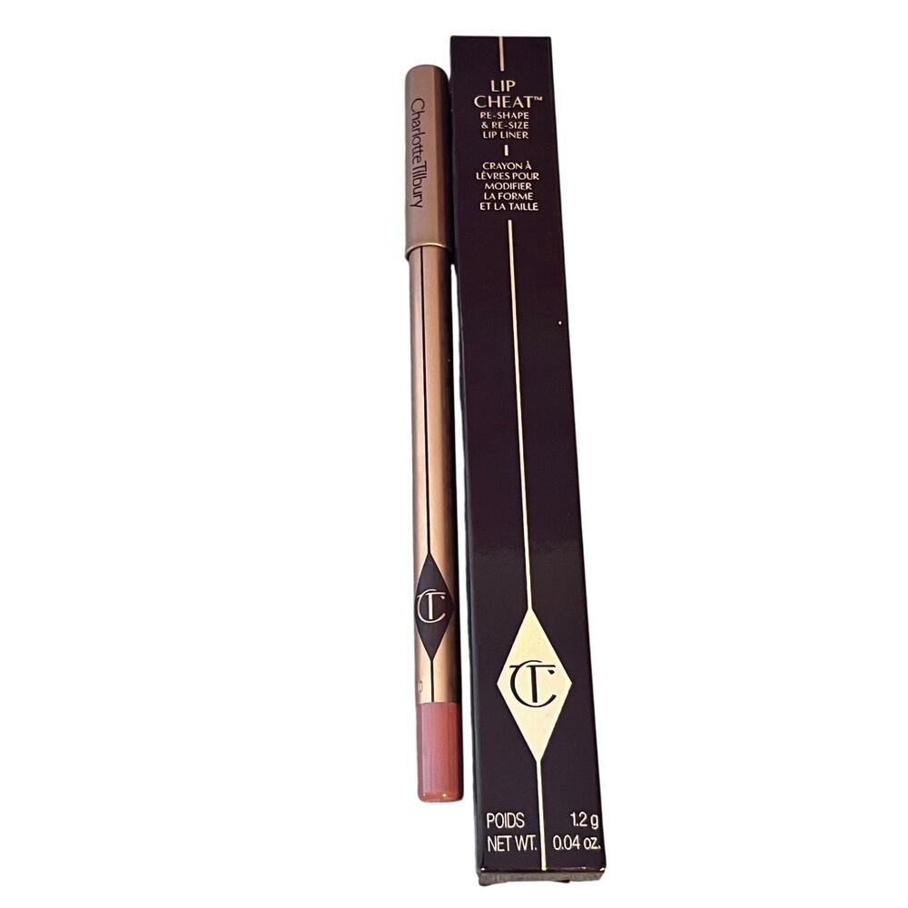Charlotte Tilbury Lip Cheat Re-Shape & Re-size Lip Liner PILLOW TALK ~ NIB
